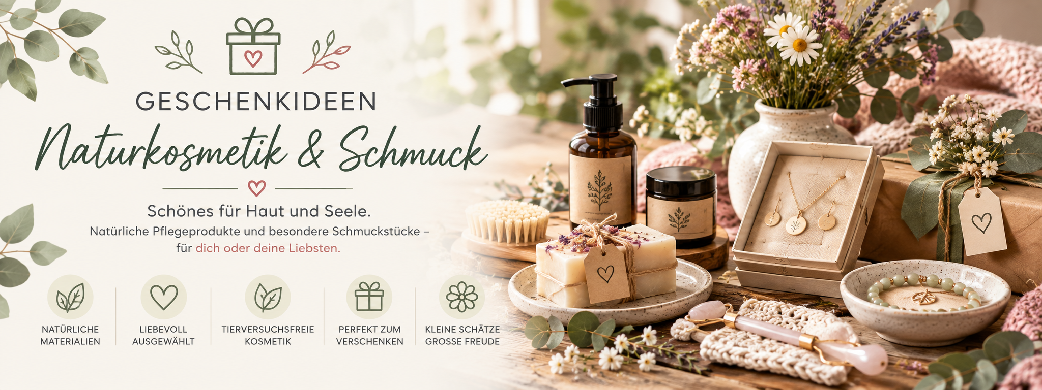 Natural Cosmetics & Jewelry